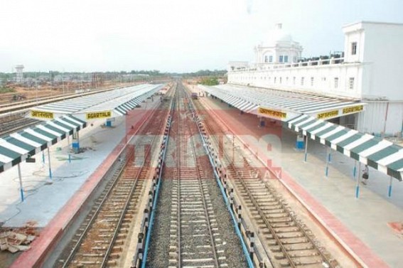 Countdown begins to welcome the first BG train at Agartala railway station, preparation on peak Countdown begins to welcome the first BG train at Agartala railway station, preparation on peak